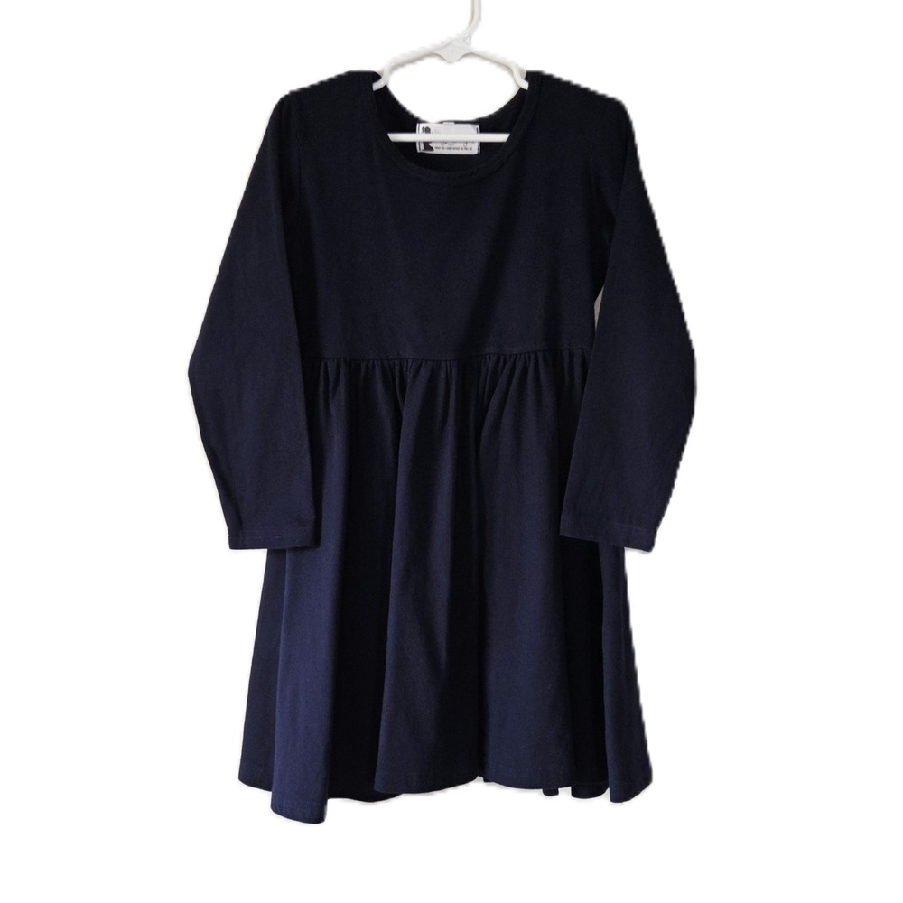 Lily & Londyn's Girls Boutique Navy Blue Long Sleeve Dress Size 6